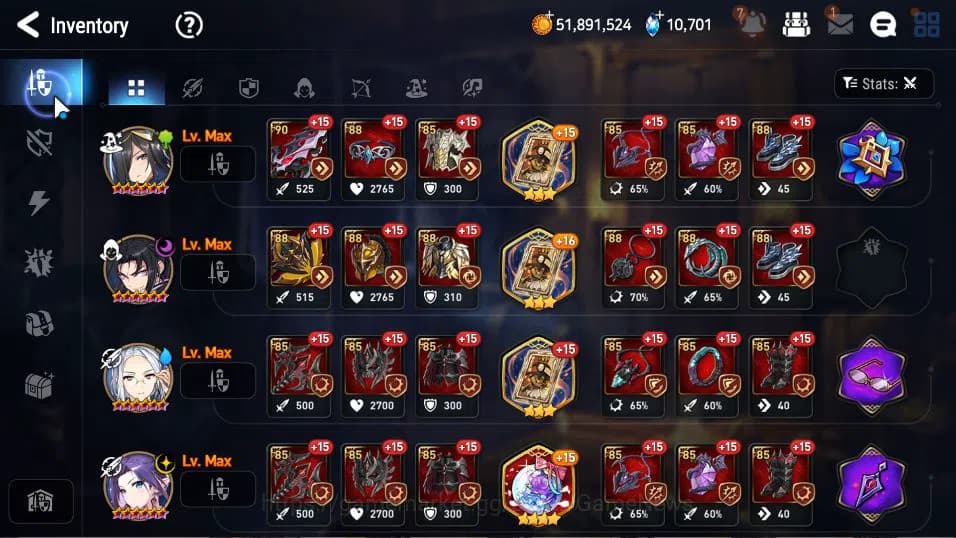 Epic Seven Accounts GLOBAL Unverif|New Era|12 ML(Salome,LOT Scales,ATy image 11