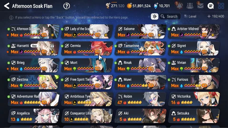 Epic Seven Accounts GLOBAL Unverif|New Era|12 ML(Salome,LOT Scales,ATy image 2