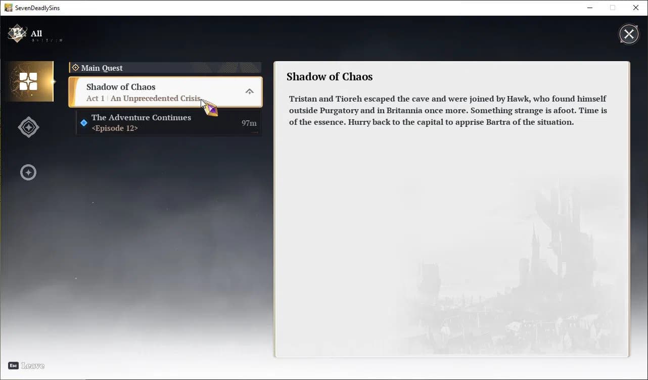 The Seven Deadly Sins: Origin Accounts EUROPE | Fresh Starter Lv 2 |2 SSR| Escanor, Guila image 11