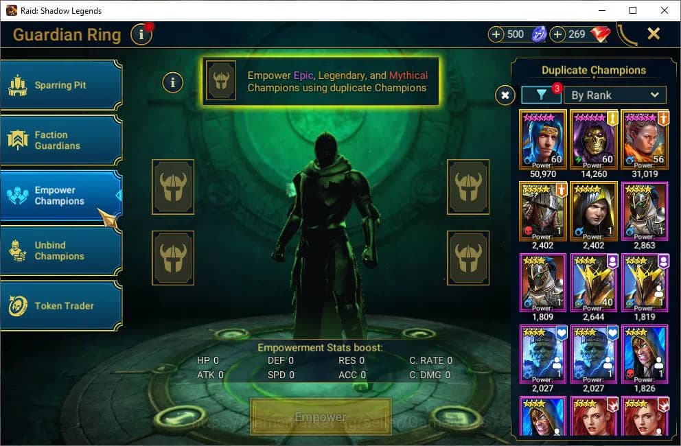 Raid: Shadow Legends Accounts Lv49 683K Power|19 Legendary(Xenomorph,Ninja,Draco image 11