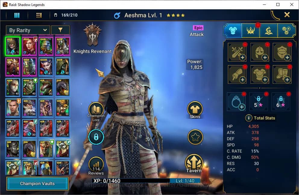 Raid: Shadow Legends Accounts Lv49 683K Power|19 Legendary(Xenomorph,Ninja,Draco image 4