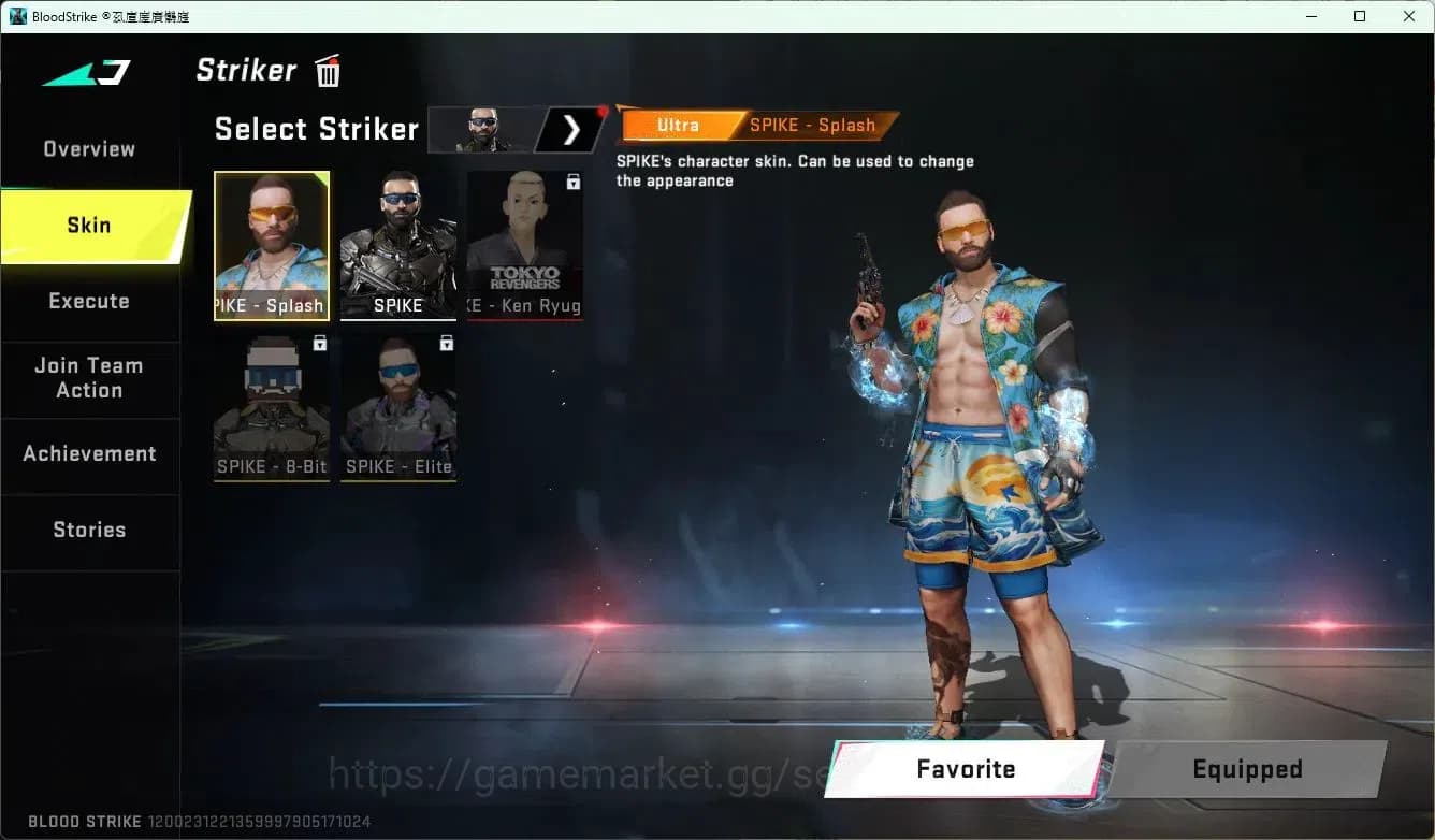 Blood Strike Accounts ASIA | ETERNAL: Desert Eagle Scorpius | 2 7DS: QBZ image 1