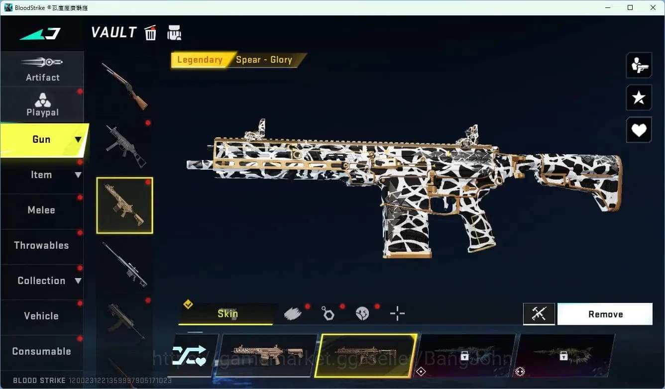Blood Strike Accounts ASIA | ETERNAL: Desert Eagle Scorpius | 2 7DS: QBZ image 3