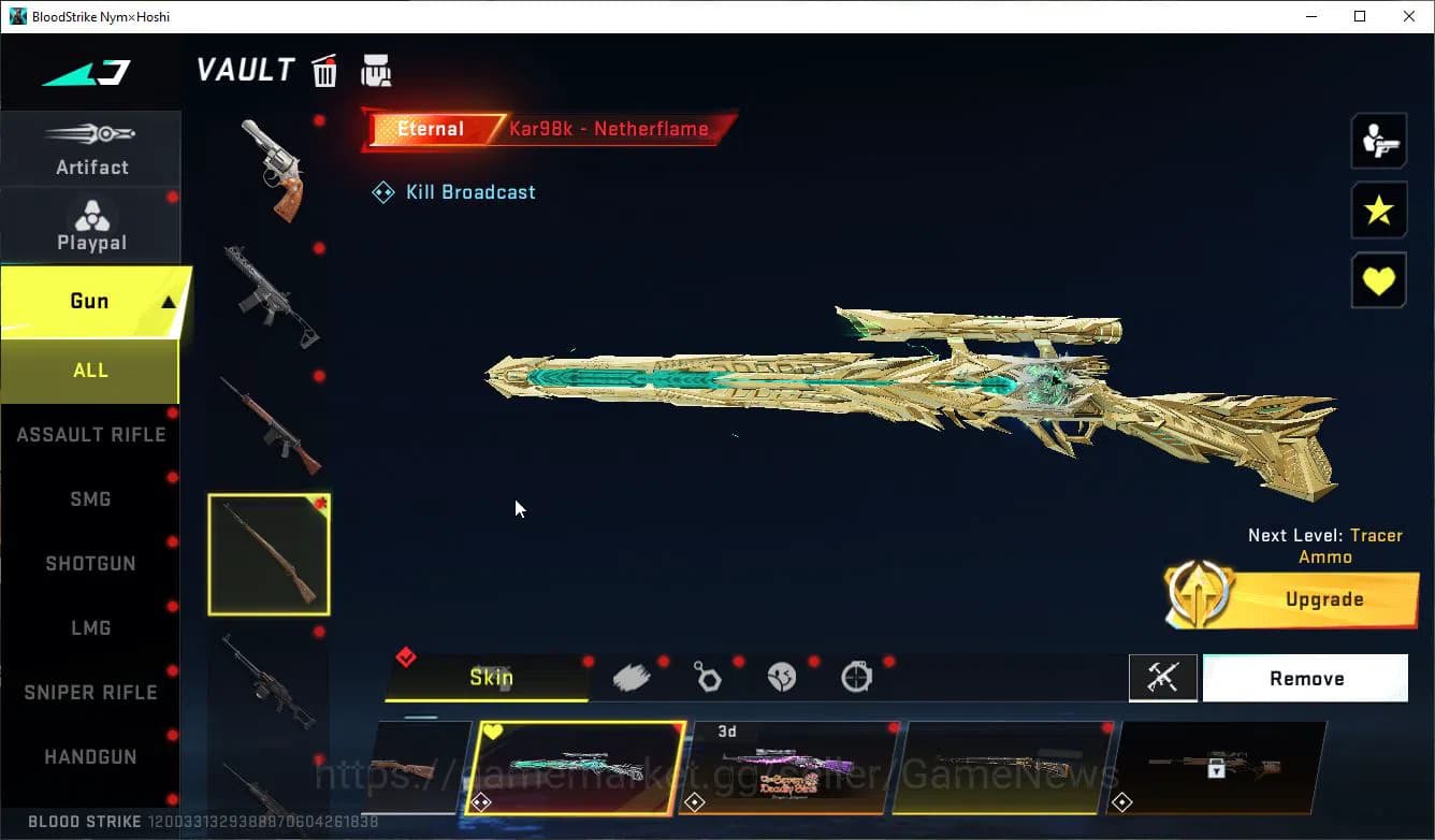 Blood Strike Accounts ASIA|ETERNAL Karl98k-NetherFlame+MELE TalonKnife|8 image 12