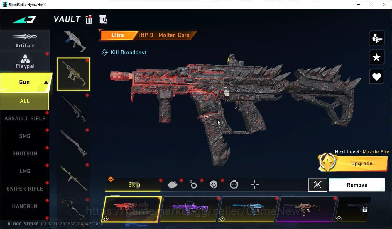 Blood Strike Accounts ASIA|ETERNAL Karl98k-NetherFlame+MELE TalonKnife|8 image 8