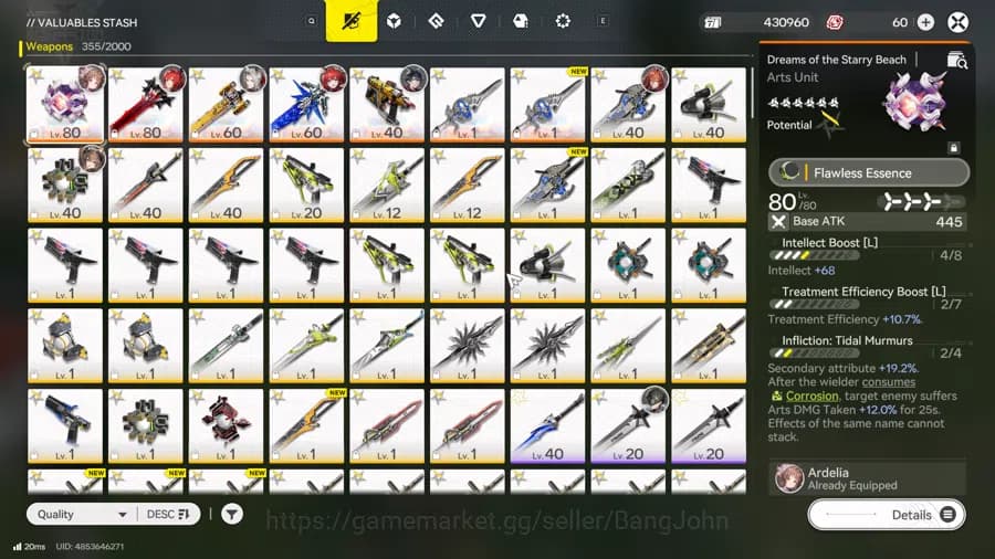 Arknights: Endfield Accounts ASIA | Level 52 | 3 Limit+1 Sign | Laevatain Sign, image 7