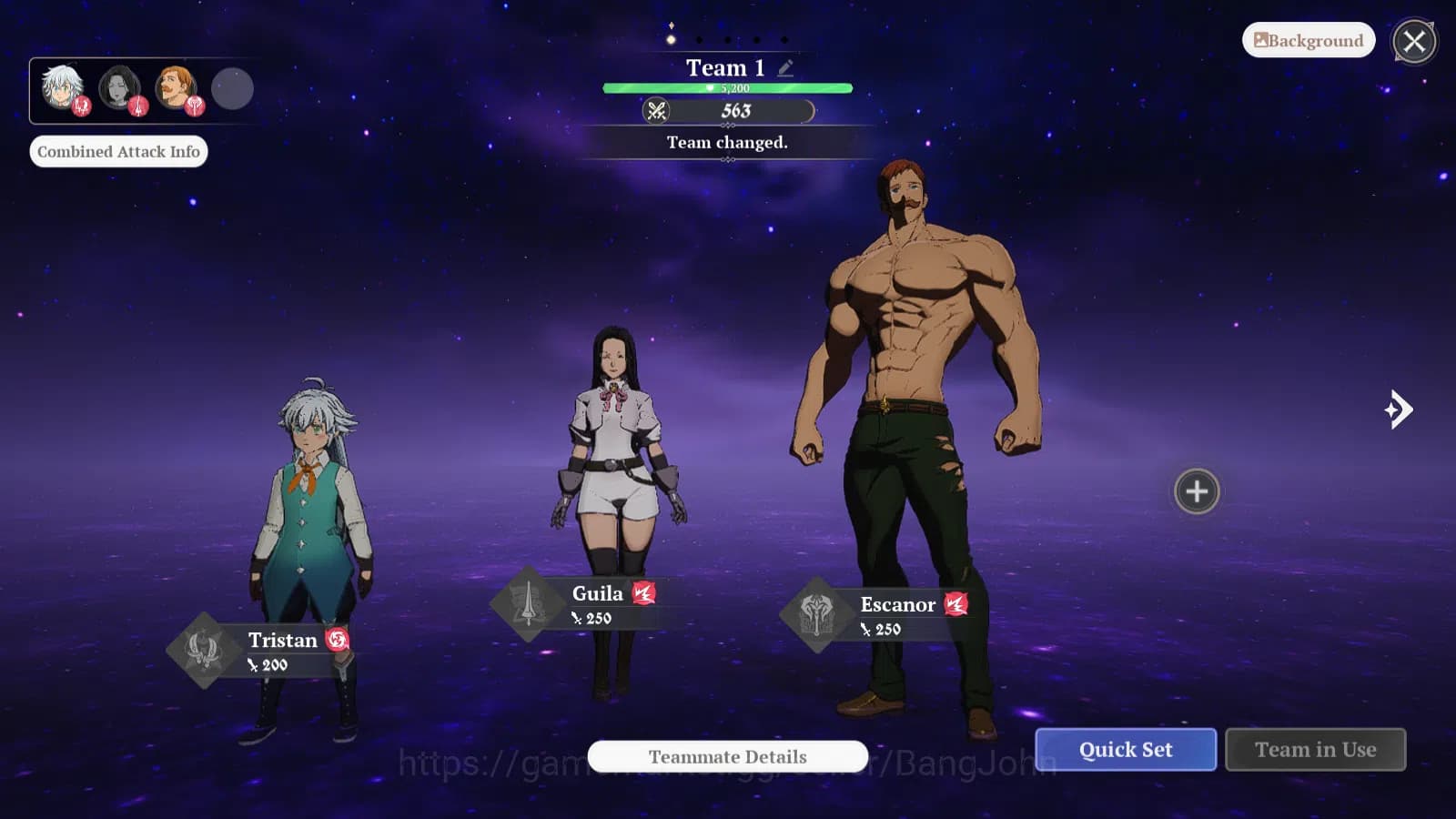 The Seven Deadly Sins: Origin Accounts Na west| Fresh Starter Lvl 2 |2 SSR| Escanor, Guil image 4