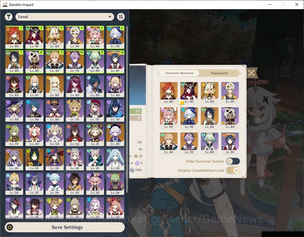 Genshin Impact Accounts ASIA|AR57|PremTeam Mavuika|11Limited+4(*5Weapon)|V image 1