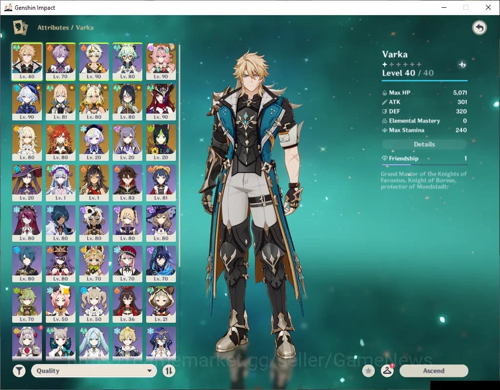 Genshin Impact Accounts ASIA|AR57|PremTeam Mavuika|11Limited+4(*5Weapon)|V image 3