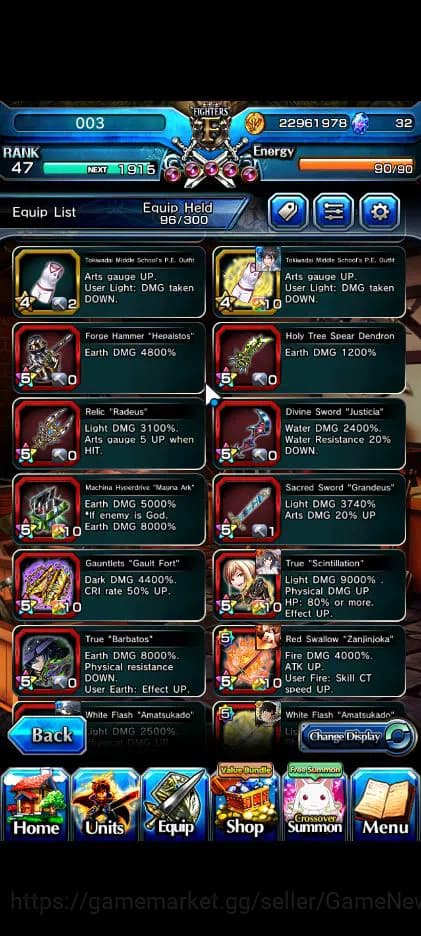 Grand Summoners Accounts Global|Rank 47|Fresh Story|30 RGB|11 Ascend|Roy,To image 10