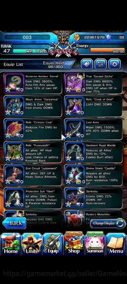 Grand Summoners Accounts Global|Rank 47|Fresh Story|30 RGB|11 Ascend|Roy,To image 12