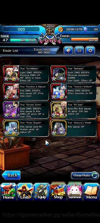 Grand Summoners Accounts Global|Rank 47|Fresh Story|30 RGB|11 Ascend|Roy,To image 5