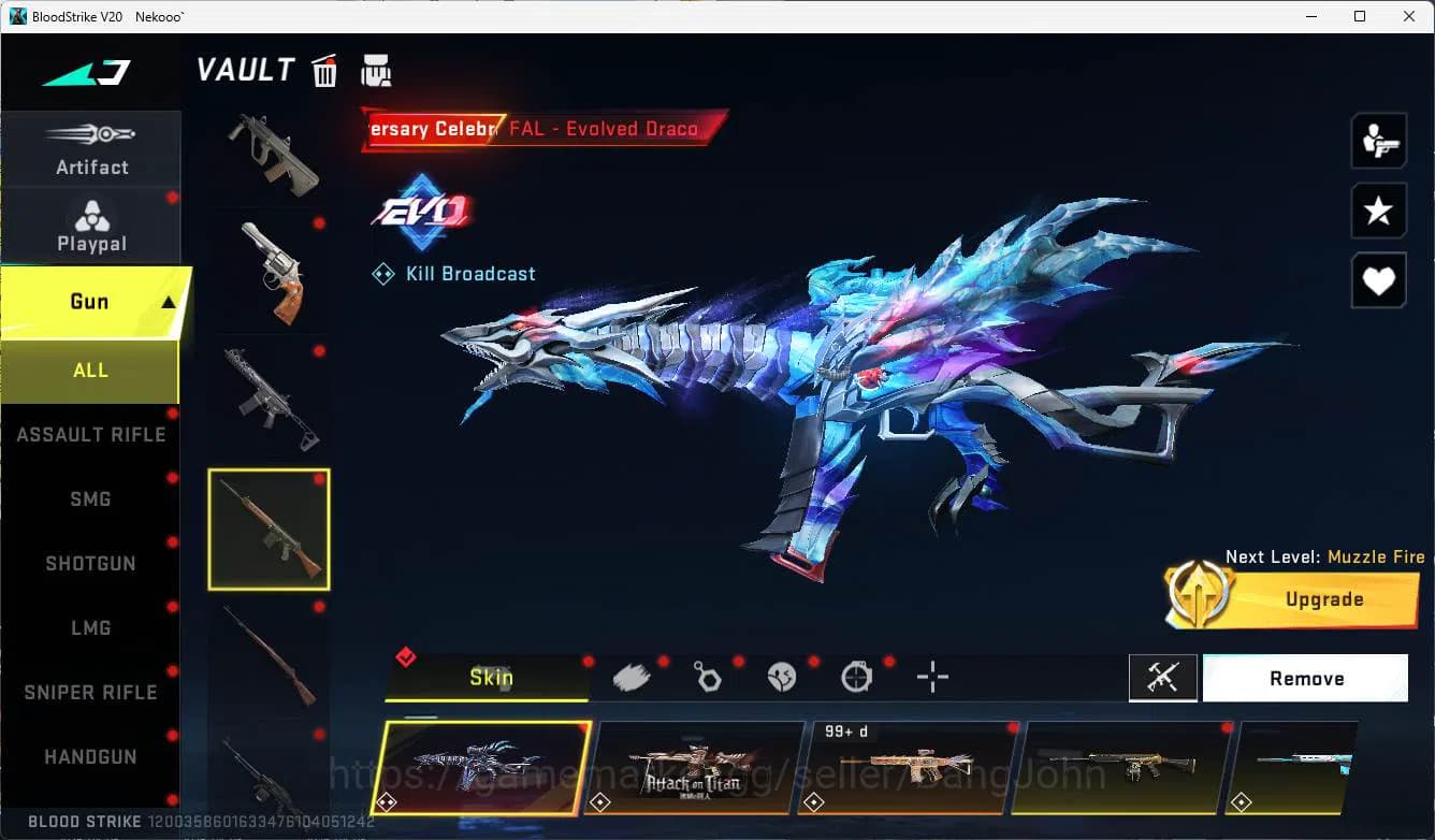 Blood Strike Accounts ASIA | ethan bleach,ultra (emma, kraken, volt, zer image 12