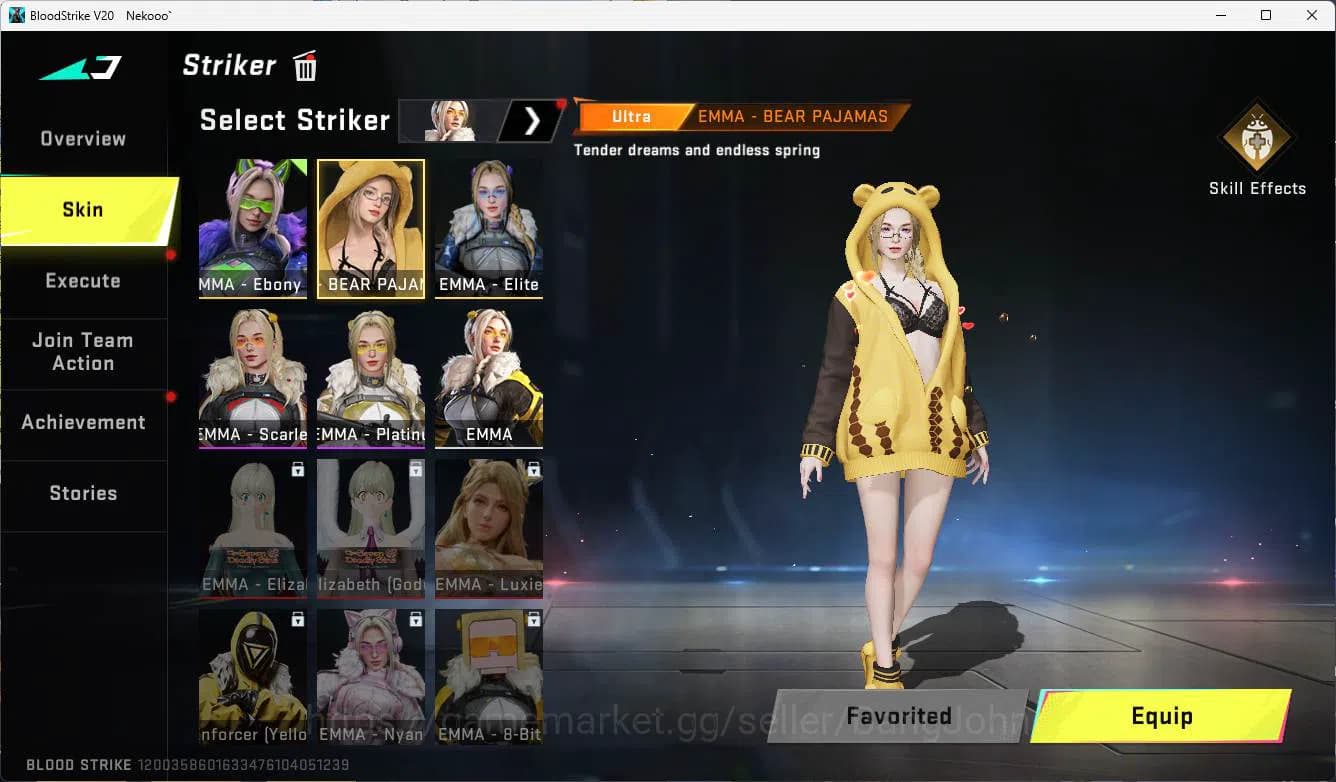Blood Strike Accounts ASIA | ethan bleach,ultra (emma, kraken, volt, zer image 3