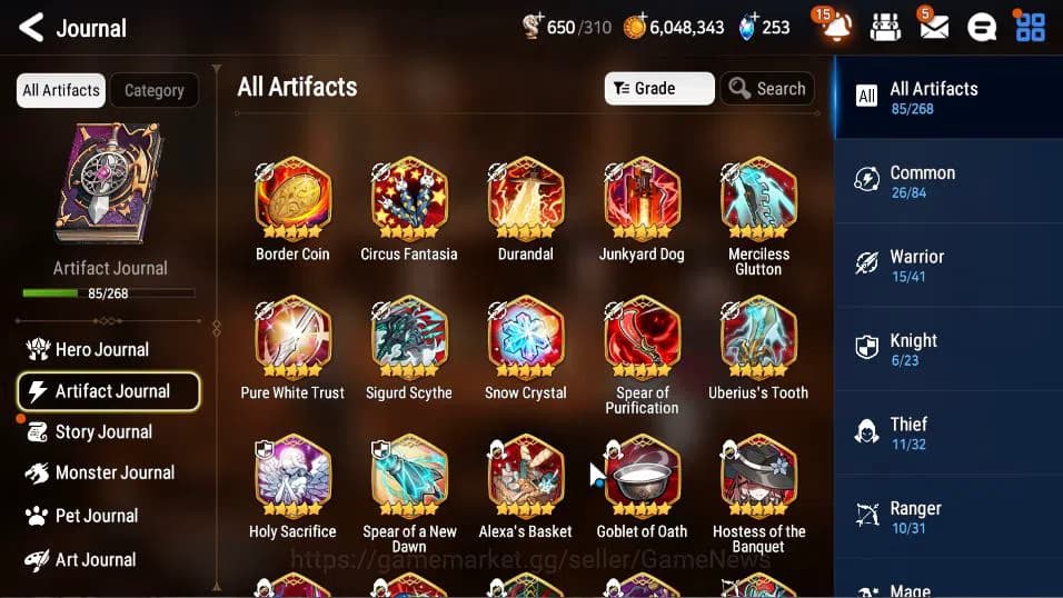 Epic Seven Accounts Global Verif|18 ML (A Tywin,C Lilias,F Cecilia,SP image 11