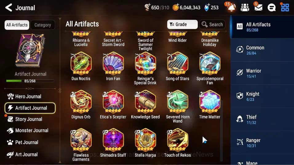 Epic Seven Accounts Global Verif|18 ML (A Tywin,C Lilias,F Cecilia,SP image 13