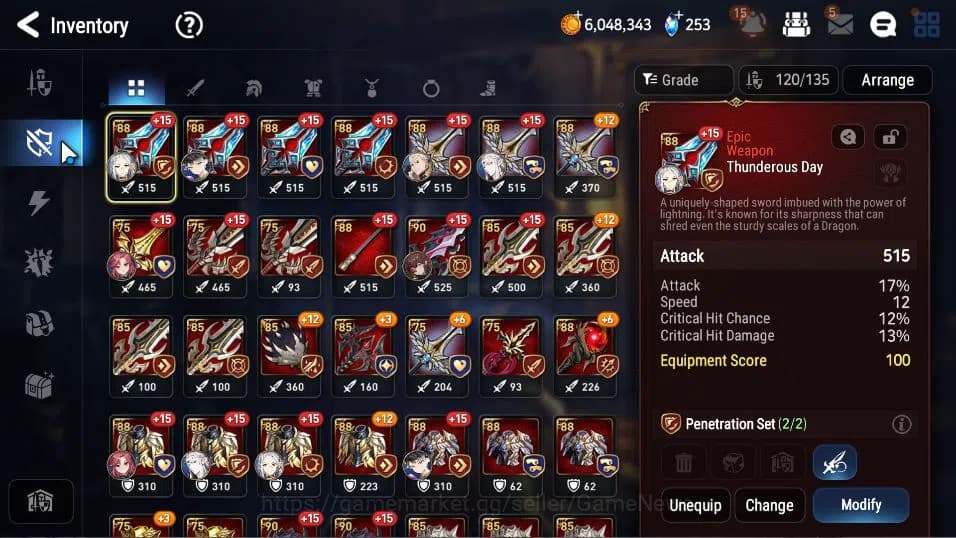 Epic Seven Accounts Global Verif|18 ML (A Tywin,C Lilias,F Cecilia,SP image 15