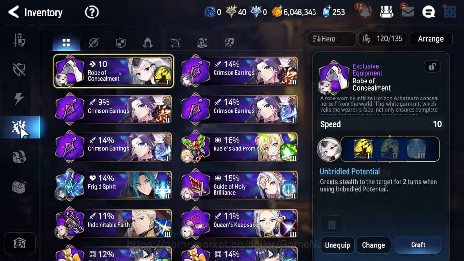 Epic Seven Accounts Global Verif|18 ML (A Tywin,C Lilias,F Cecilia,SP image 17