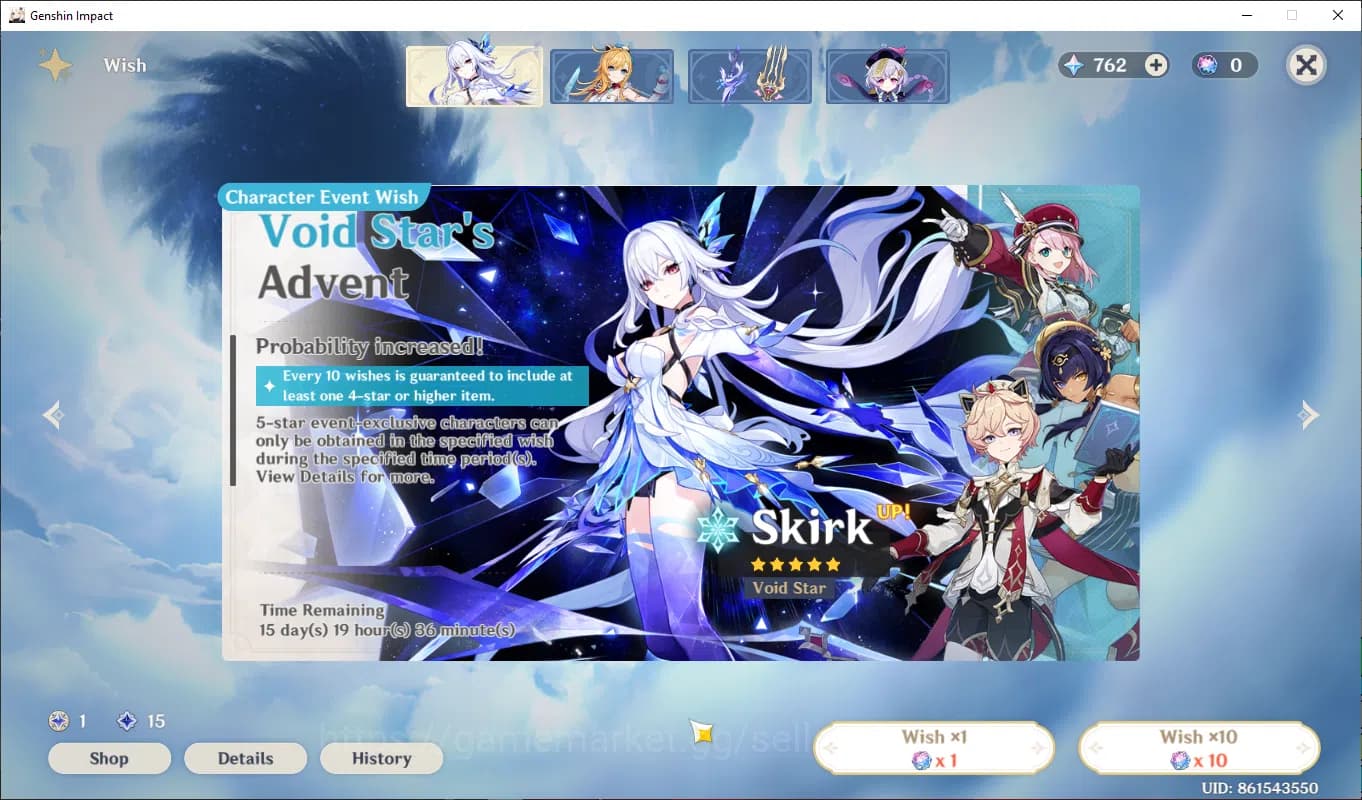Genshin Impact Accounts ASIA | AR 43, flins, columbinna, yumemizu, dehya m image 11