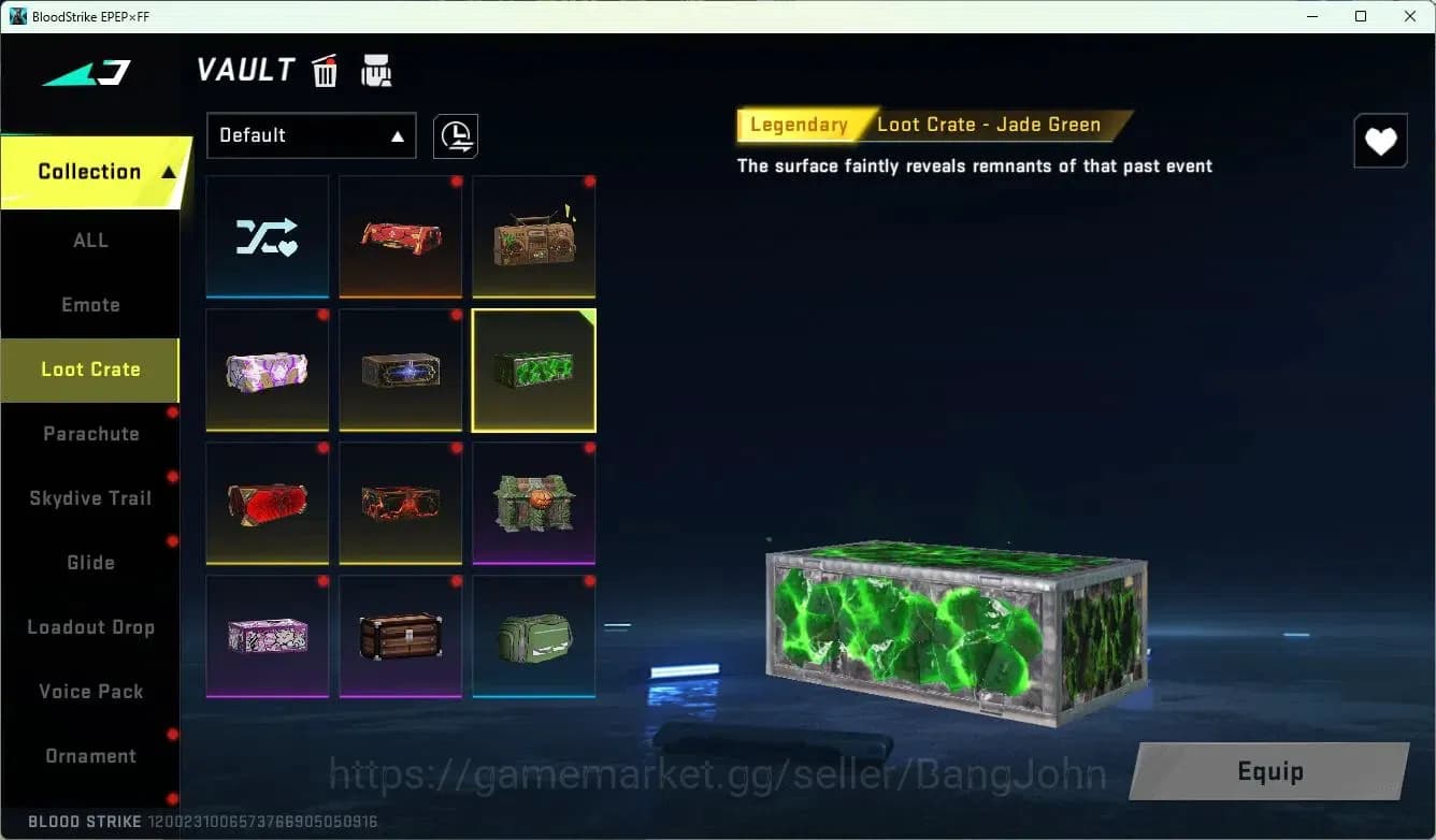 Blood Strike Accounts ASIA | 2 Collab Skins | 1 Eternal Skins | 3 Limite image 15