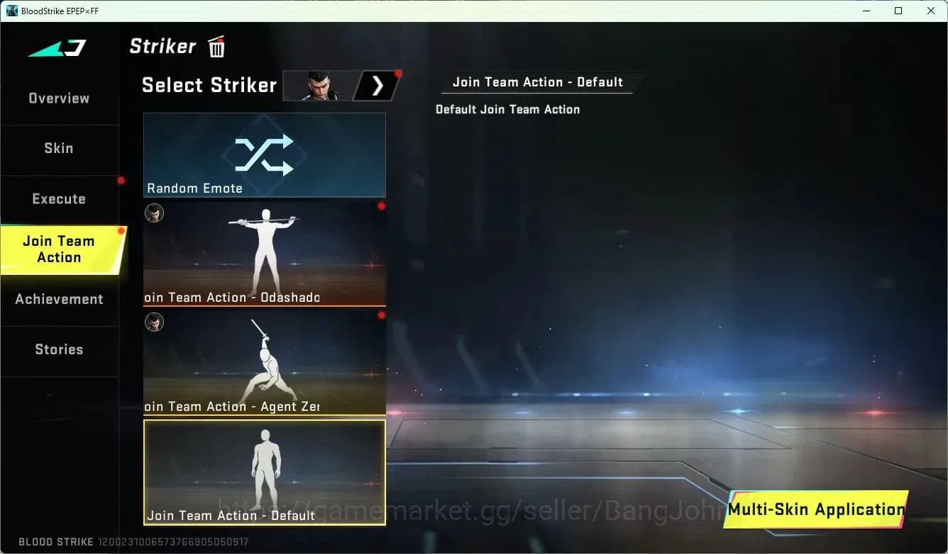 Blood Strike Accounts ASIA | 2 Collab Skins | 1 Eternal Skins | 3 Limite image 2