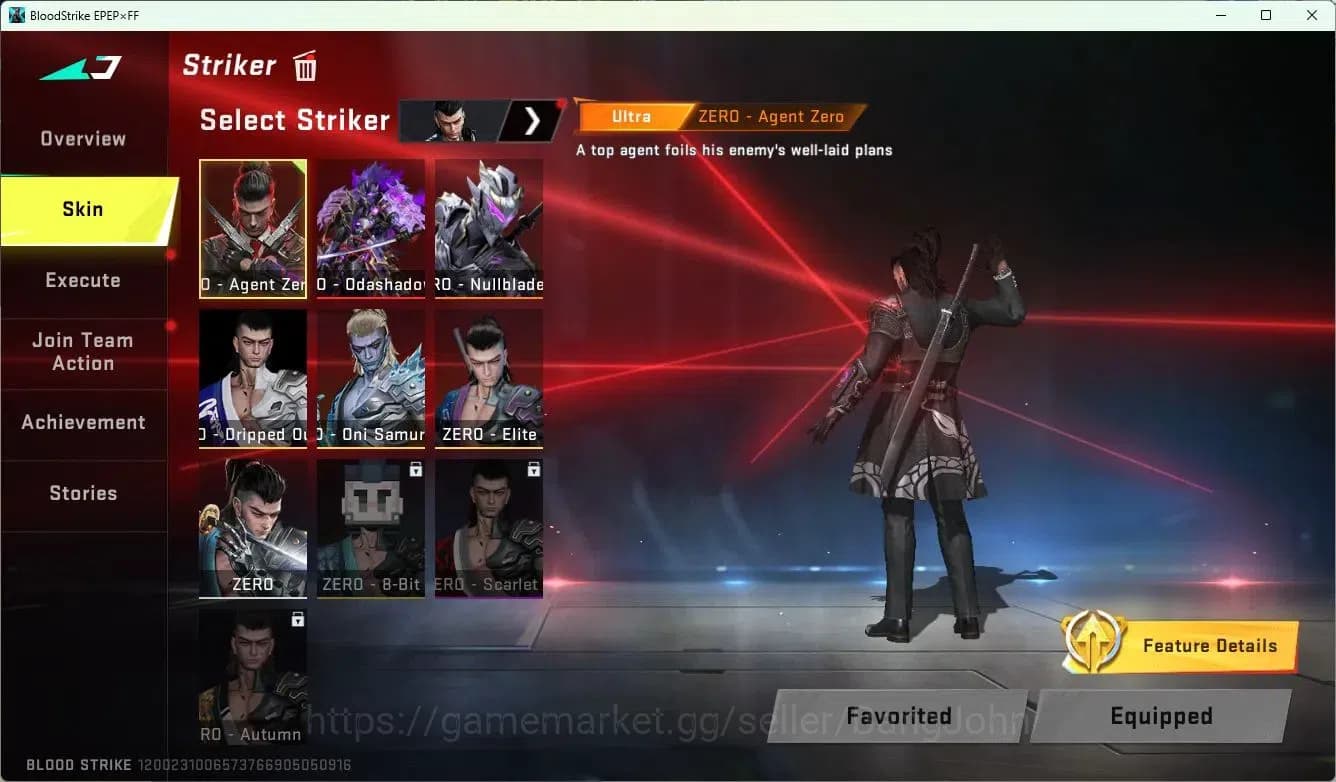 Blood Strike Accounts ASIA | 2 Collab Skins | 1 Eternal Skins | 3 Limite image 8