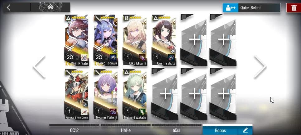 Arknights Accounts Lv 55|157 OP + 7 Skin| 7 Limited |Wis'adel,Sakiko image 10