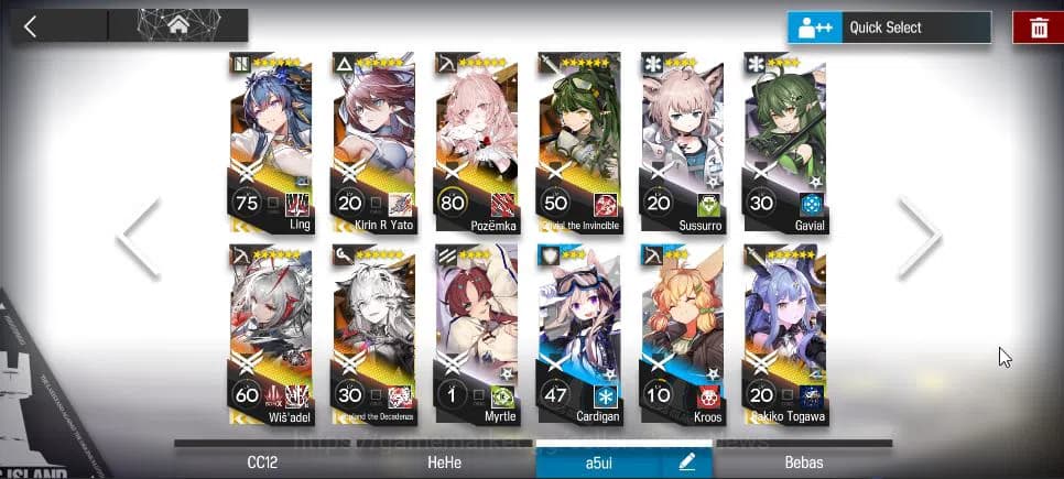 Arknights Accounts Lv 55|157 OP + 7 Skin| 7 Limited |Wis'adel,Sakiko image 11