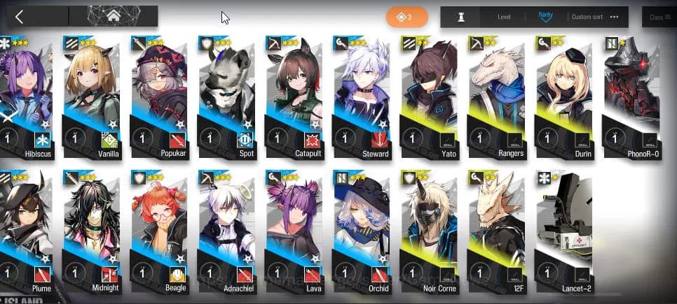 Arknights Accounts Lv 55|157 OP + 7 Skin| 7 Limited |Wis'adel,Sakiko image 14