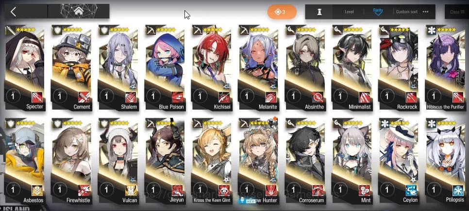 Arknights Accounts Lv 55|157 OP + 7 Skin| 7 Limited |Wis'adel,Sakiko image 19