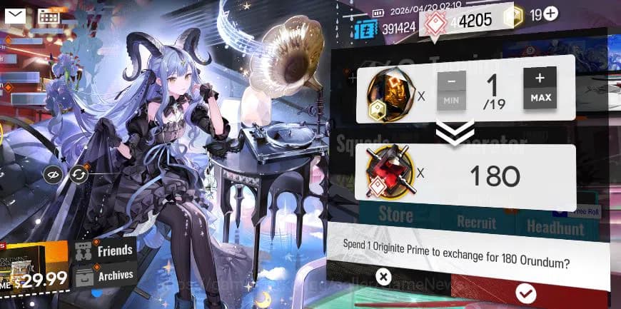 Arknights Accounts Lv 55|157 OP + 7 Skin| 7 Limited |Wis'adel,Sakiko image 7