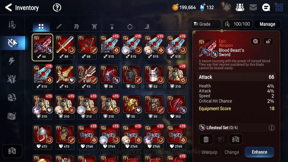 Epic Seven Accounts GLOBAL UNVERIF|New Era|5 ML(BArunka,DB Senya,SP Po image 9