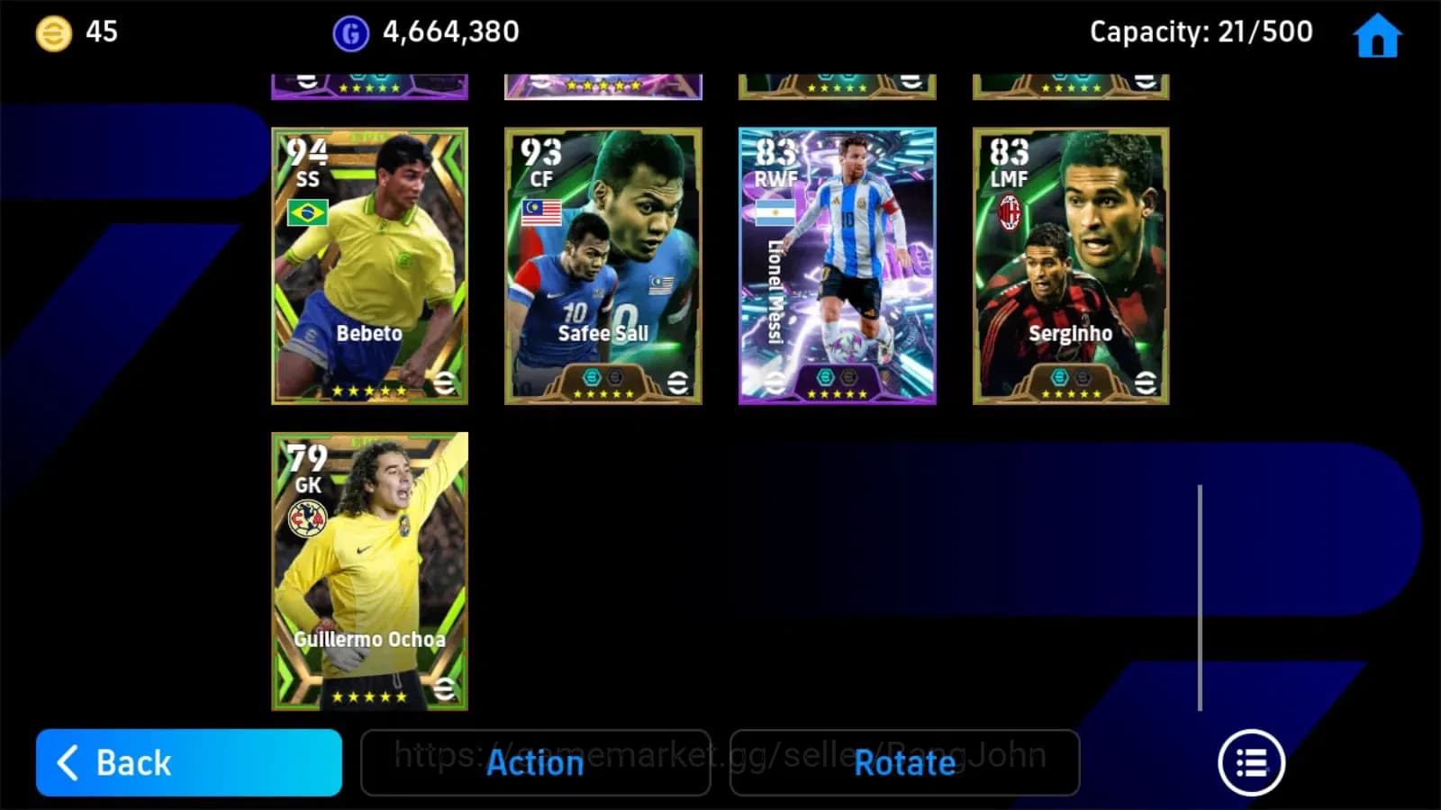 eFootball Accounts ANDROID|PW 3150|Puskas epic,oliver kahn,Forlan,had image 1