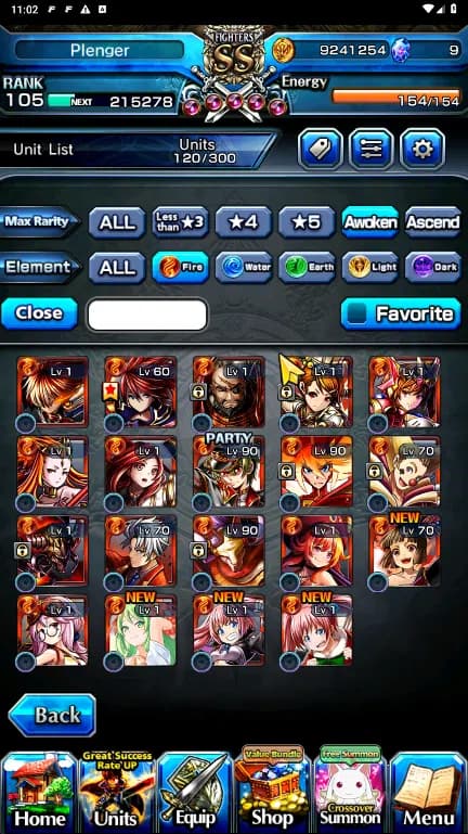 Grand Summoners Accounts GLOBAL | Ascend 28 | Okarun TW, Kenshin Himura TW, image 4