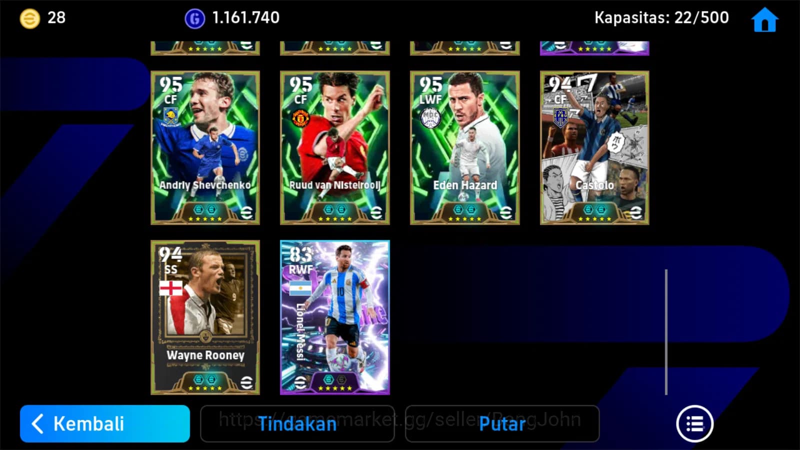 eFootball Accounts Android|Pw 3189|Avarez show,Salah big,carlos epic, image 2