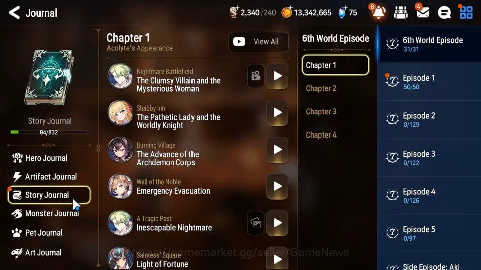 Epic Seven Accounts GLOBAL UNVERIF|New Era|7 ML(DB Senya,Harsetti,LS K image 15