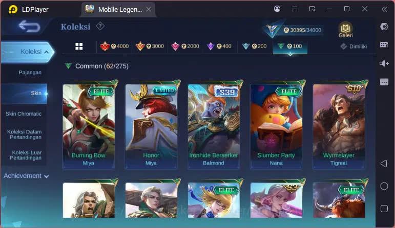 Mobile Legends: Bang Bang Accounts GLOBAL|Hero 82|Skin 119|Prime Granger,Valent Fanny image 10
