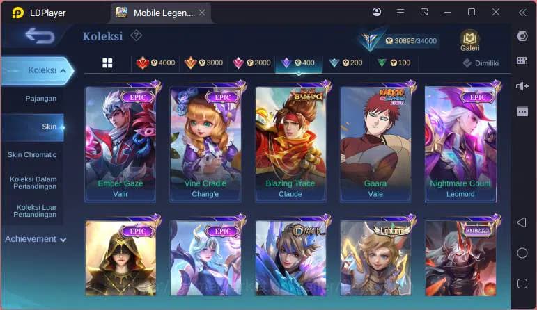 Mobile Legends: Bang Bang Accounts GLOBAL|Hero 82|Skin 119|Prime Granger,Valent Fanny image 15