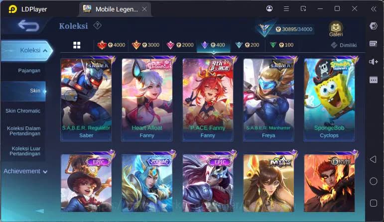 Mobile Legends: Bang Bang Accounts GLOBAL|Hero 82|Skin 119|Prime Granger,Valent Fanny image 16