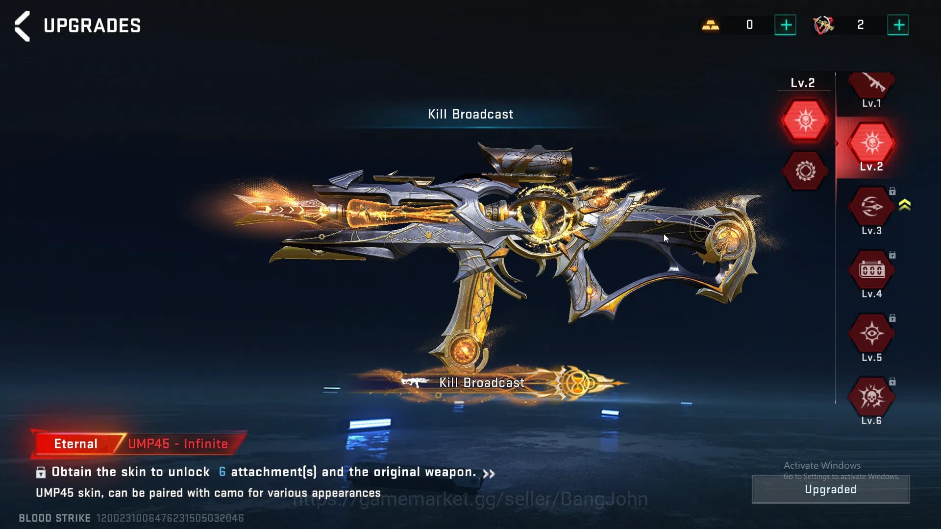 Blood Strike Accounts ASIA | 3 Eter 1 Deluxe No (80) | Eter Kraken, Eter image 17