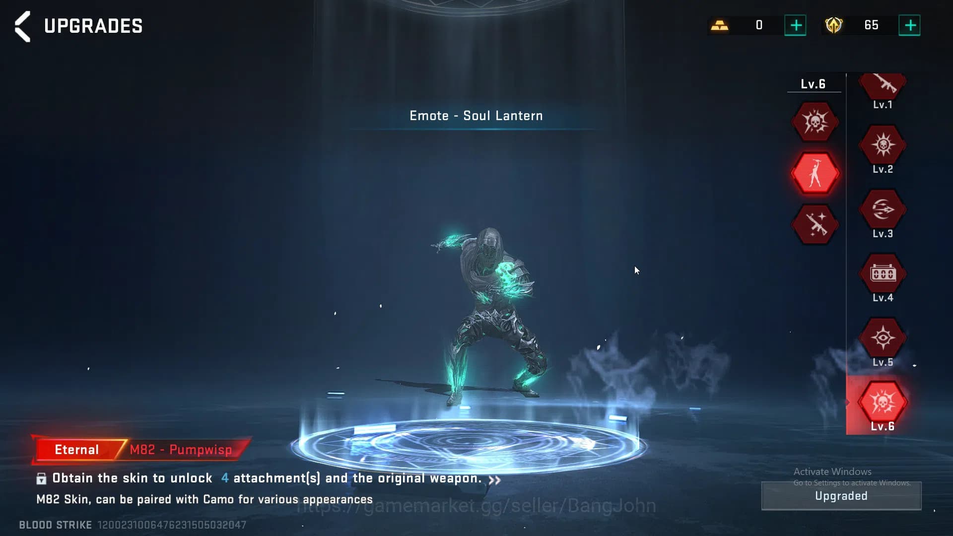 Blood Strike Accounts ASIA | 3 Eter 1 Deluxe No (80) | Eter Kraken, Eter image 19
