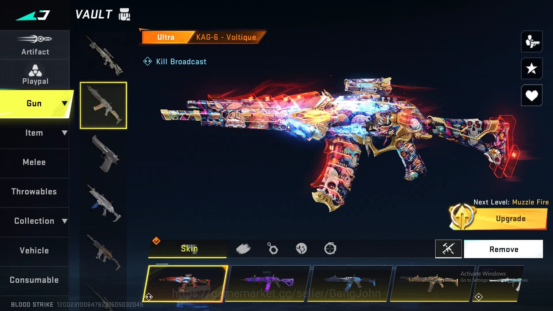 Blood Strike Accounts ASIA | 3 Eter 1 Deluxe No (80) | Eter Kraken, Eter image 5