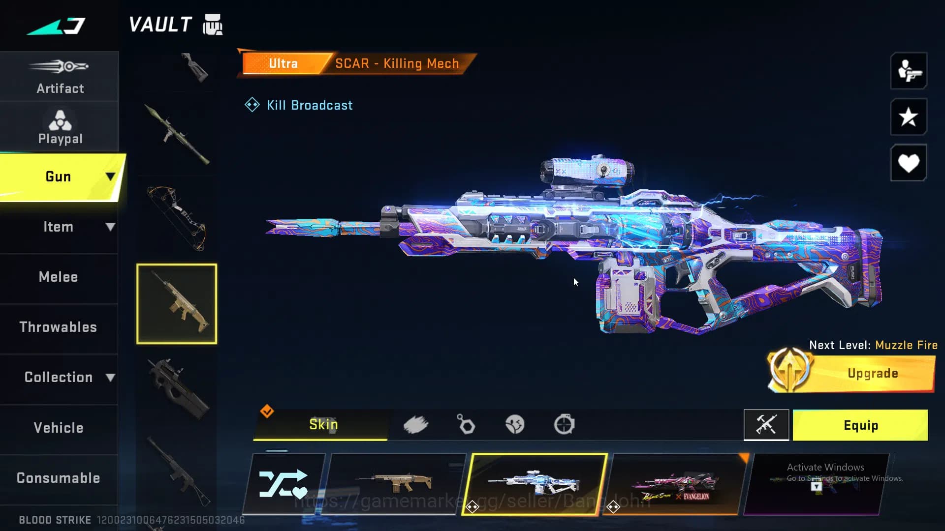 Blood Strike Accounts ASIA | 3 Eter 1 Deluxe No (80) | Eter Kraken, Eter image 8