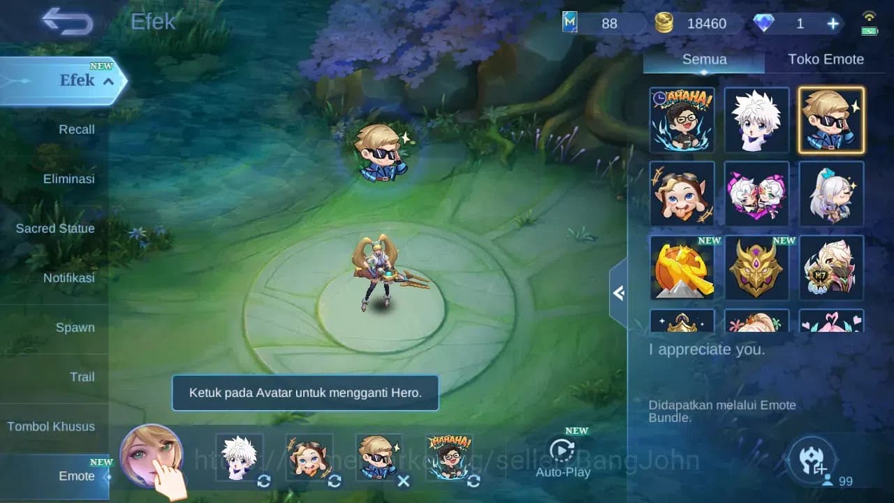 Mobile Legends: Bang Bang Accounts GLOBAL Hero 99 Skin 168 | Luckybox Gatot | Dtamer image 13