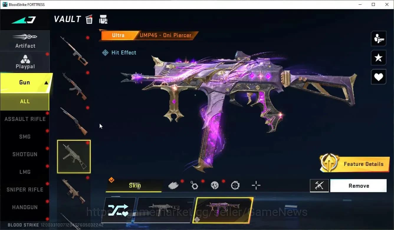 Blood Strike Accounts ASIA|MELE Kukri+Collab 7DS[M700-Elizabeth,AK47,Kar image 10