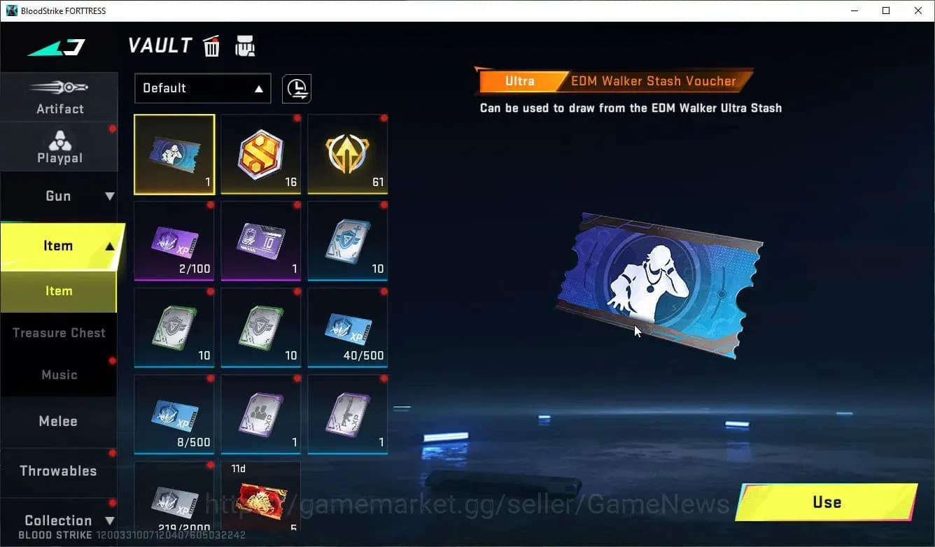 Blood Strike Accounts ASIA|MELE Kukri+Collab 7DS[M700-Elizabeth,AK47,Kar image 11