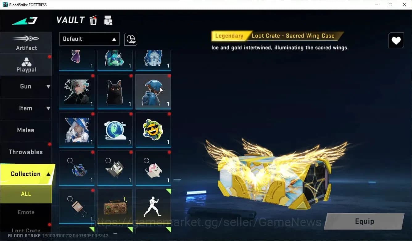 Blood Strike Accounts ASIA|MELE Kukri+Collab 7DS[M700-Elizabeth,AK47,Kar image 13