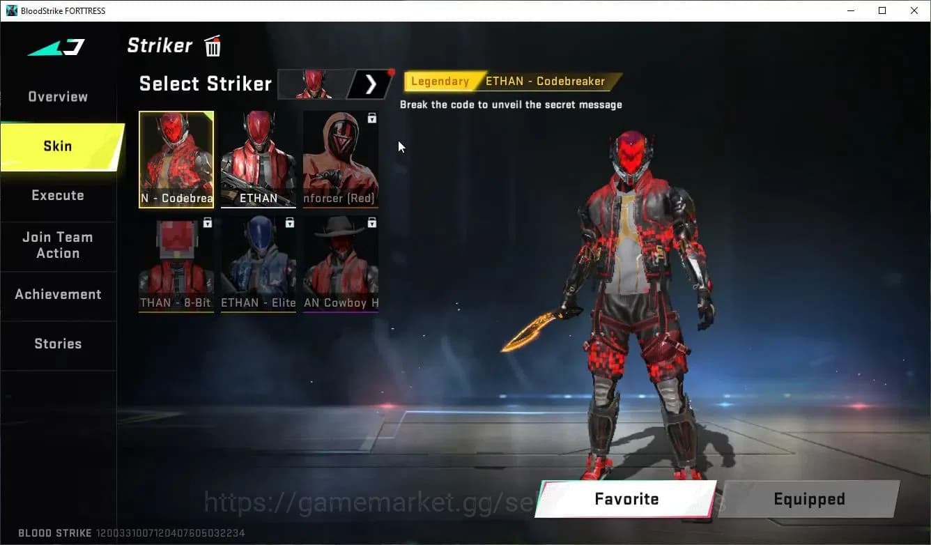 Blood Strike Accounts ASIA|MELE Kukri+Collab 7DS[M700-Elizabeth,AK47,Kar image 4