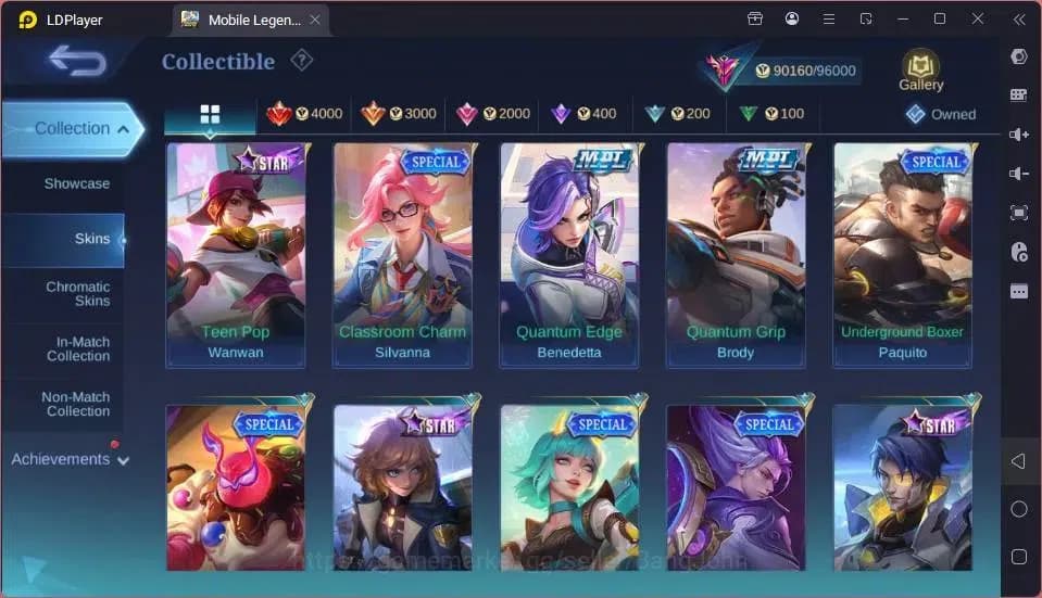 Mobile Legends: Bang Bang Accounts GLOBAL Hero 85 Skin 143 |Covenant Lesly|Dtamer[Val image 17