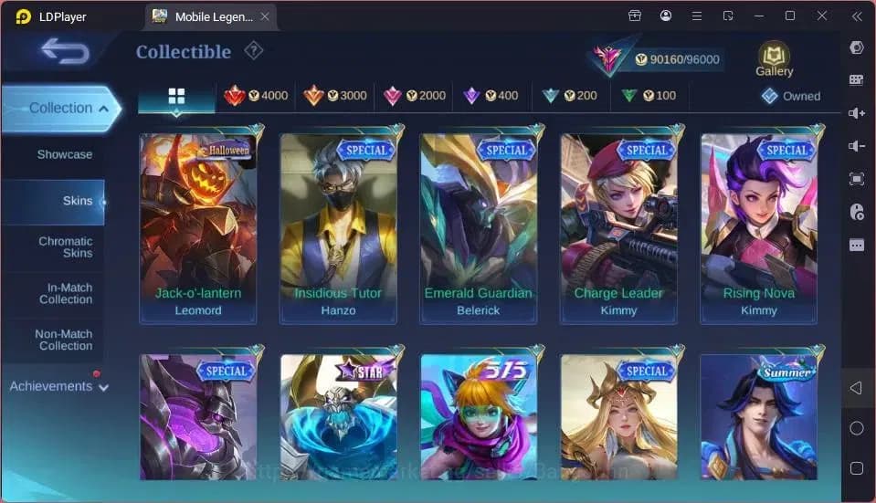 Mobile Legends: Bang Bang Accounts GLOBAL Hero 85 Skin 143 |Covenant Lesly|Dtamer[Val image 19